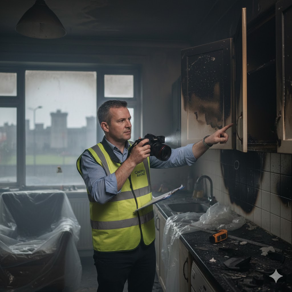 Fire Damage Loss Assessor Limerick Claims Assist
