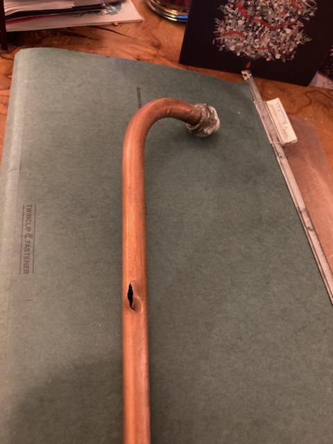 Burst pipe water damage insurance claim assessment Ireland